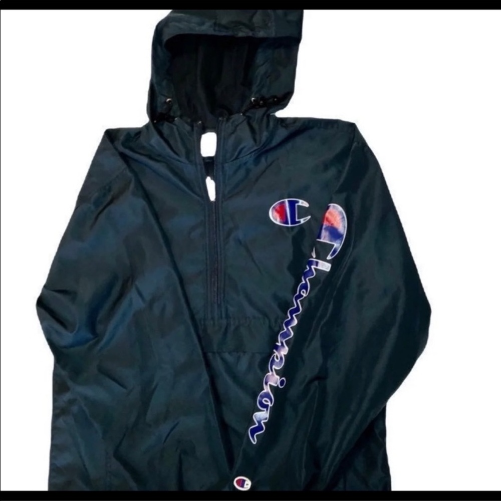 Men’s Champion Packable pull over jacket - Picture 1 of 8